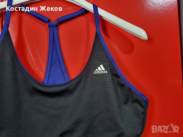 Дамско оригинално бюстие.  Като ново.  Adidas , снимка 4 - Корсети, бюстиета, топове - 46301836