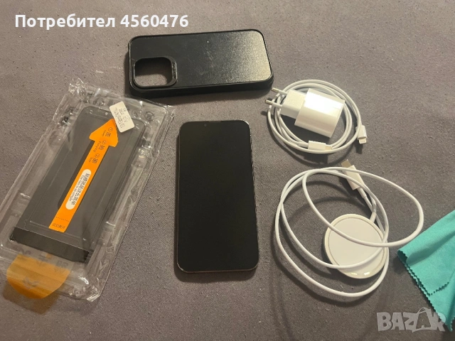 iPhone 13 Pro 128 gb графит + MagSafe зарядно, снимка 5 - Apple iPhone - 53914507