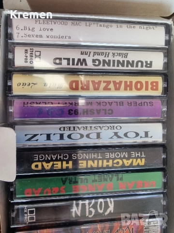 Аудио касети с един студиен запис, снимка 7 - Аудио касети - 52523876