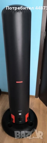 Надуваем боксов тренажор 