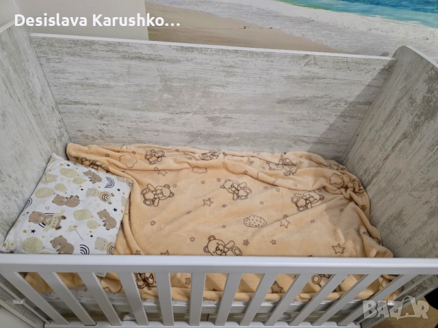 Дървена кошара +матрак, снимка 3 - Кошарки - 53996405