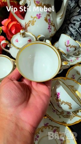 Сервиз за мока кафе Reichenbach , снимка 6 - Сервизи - 54245149