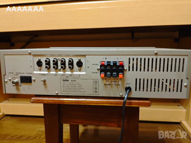 Saba rs 960 stereo receiver, снимка 13 - Ресийвъри, усилватели, смесителни пултове - 52382658