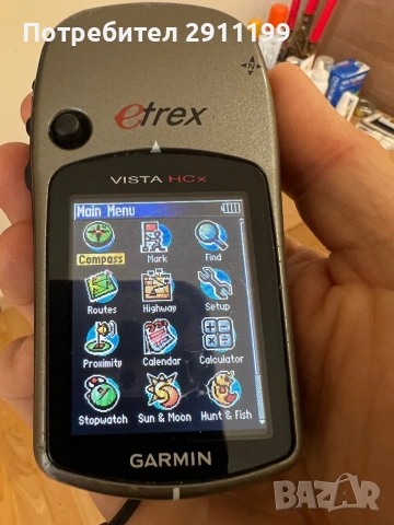 GPS Garmin Etrex, снимка 8 - Garmin - 54243603