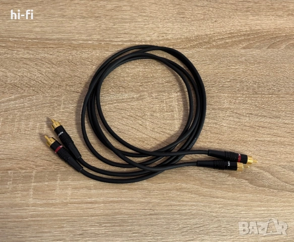 Linn Black Analogue Interconnect Cable / Аудио кабели, снимка 2 - Ресийвъри, усилватели, смесителни пултове - 53454251