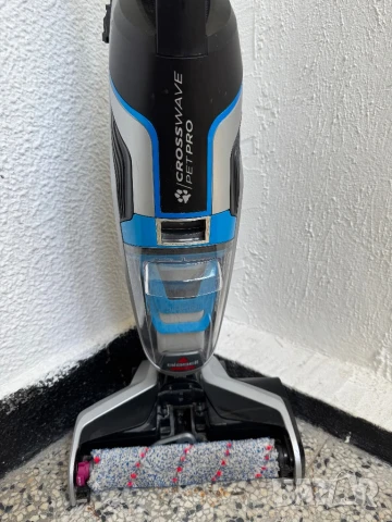 ЗА ЧАСТИ! Многофункционална Прахосмукачка Bissell CrossWave 2225N Сухо + Мокро Почистване, 550W!