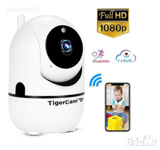 IPкамера WiFi за видеонаблюдение, снимка 1 - Други стоки за дома - 44980539