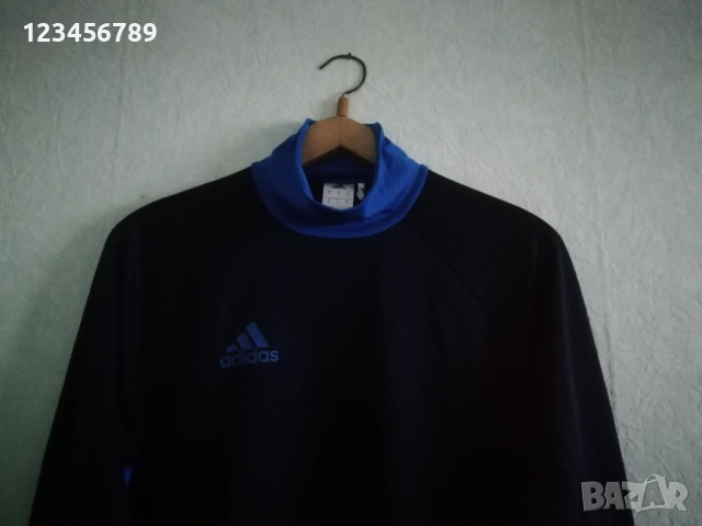 Adidas Condivo 16 оригинално ново горнище спортна тренировъчна блуза Адидас тъмносин, снимка 4 - Спортни дрехи, екипи - 53271069