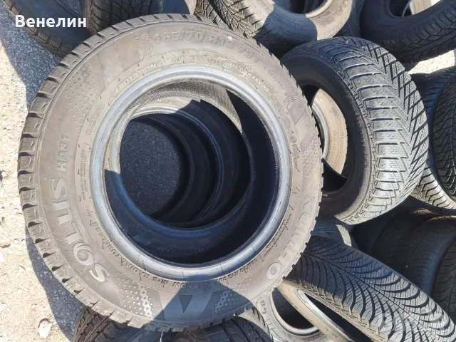 4бр.Всесезонни Гуми KUMHO 165x70x13цола ДОТ0922г, снимка 3 - Гуми и джанти - 47253226