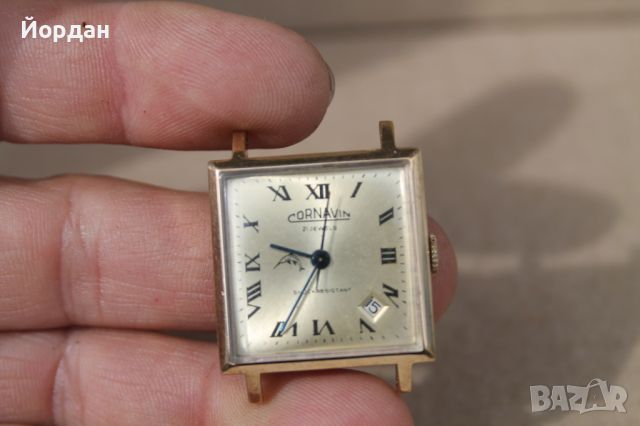 СССР часовник ''Cornavin'' , снимка 1 - Мъжки - 45950106