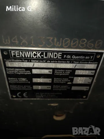 Стакер Fenwick-Linde, снимка 6 - Индустриална техника - 48764781