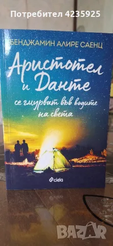Аристотел и Данте се гмурват във водите на света - Бенджамин Алире Саенц , снимка 1 - Художествена литература - 47245985