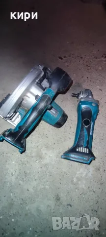 Ръчен циркуляр и ъглошлайф Makita 18v, снимка 4 - Други инструменти - 47334483