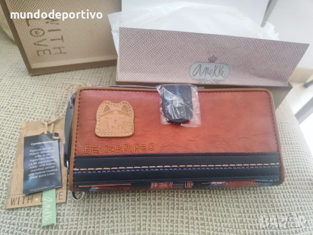 Нов дамски портфейл Анеке / Испания, снимка 3 - Портфейли, портмонета - 54019597