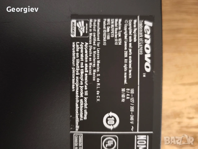 Компютър Lenovo, снимка 4 - Работни компютри - 53997297