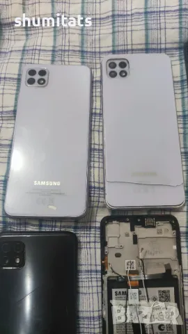 Samsung A22 5G останали части от 3 телефона, снимка 2 - Samsung - 49497188