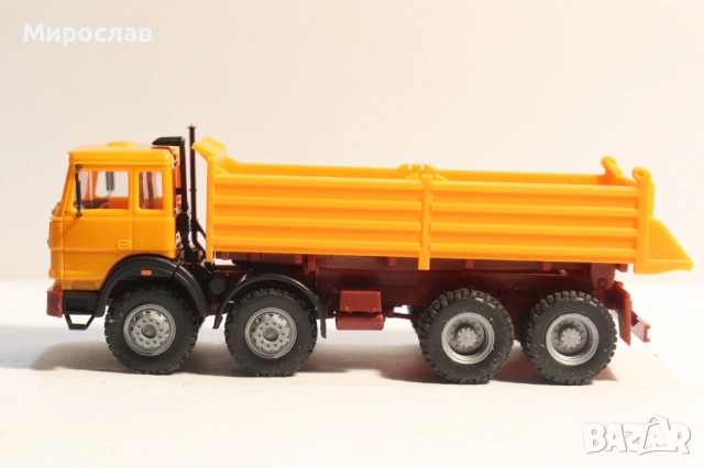 HERPA H0 1/87 IVECO САМОСВАЛ ГОНДОЛА МОДЕЛ КАМИОН, снимка 2 - Колекции - 53566383