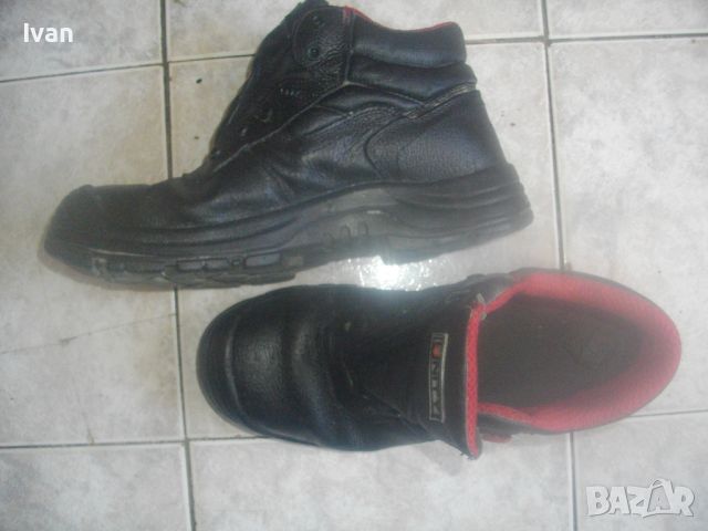Български Работни Боти Обувки Високи от Естествена Телешка Кожа №45-UNITY-VIKING-T-ОТЛИЧНИ, снимка 5 - Мъжки боти - 45636219