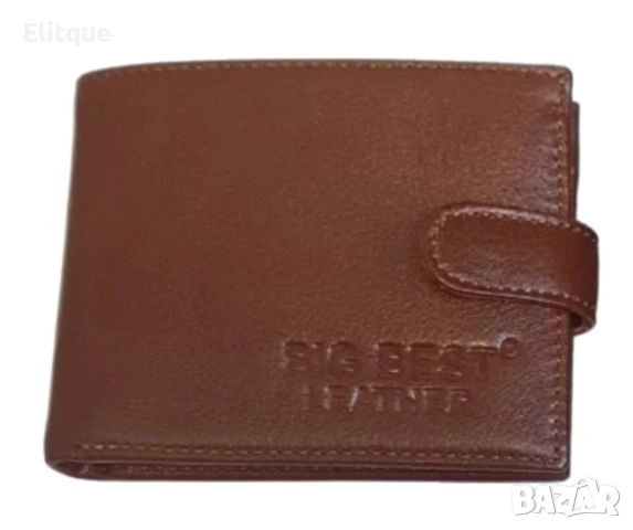 К. портфейл "Big Bear" с класически дизайн и практични отделения, снимка 5 - Портфейли, портмонета - 52813774