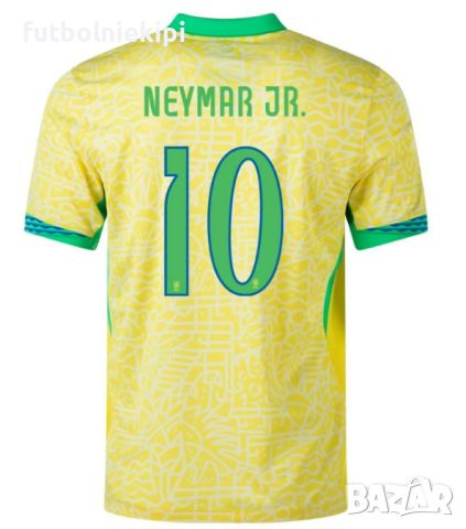 Neymar JR 10 - Бразилия тениска НОВА 2024/26, снимка 1 - Тениски - 46787167