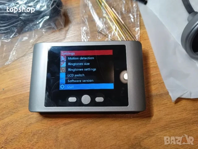 НОВА, ТЕСТВАНА видео шпионка с вградена батерия, USB C, 32GB карта, 3" цветен екран, детектори..., снимка 6 - Друга електроника - 50525135