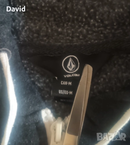 Оригинално Мъжко горнище Volcom Iconic Zip , снимка 3 - Спортни дрехи, екипи - 53906127