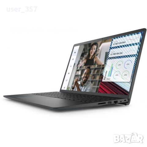 Лаптоп Dell Vostro 3520, Intel i3-1215U, 15.6″ FHD 120Hz, 8GB DDR4, 512GB PCIe NVMe SSD, KBD Backlit, снимка 1 - Лаптопи за работа - 46703674