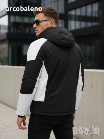 Мъжко зимно яке с качулка, 3цвята , снимка 15 - Якета - 53089762