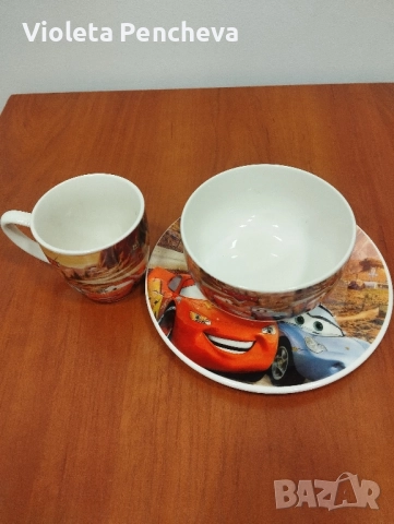 Детски комплект за хранене от три части , снимка 2 - Сервизи - 52179383