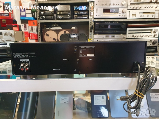 Касетен дек SONY TC-K490 В перфектно техническо и много добро визуално състояние. Има козметични заб, снимка 11 - Декове - 44413596