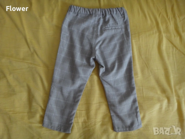 H&M Официален кариран комплект от 4 части, размер 92, за 2 годишно, снимка 11 - Комплекти за бебе - 53259309