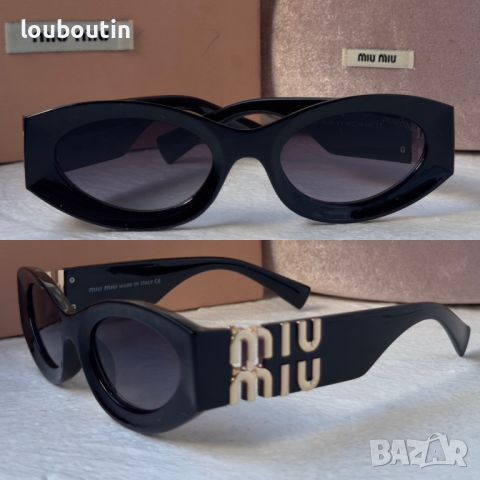 Miu 2024 слънчеви очила с лого , снимка 1 - Слънчеви и диоптрични очила - 45504476