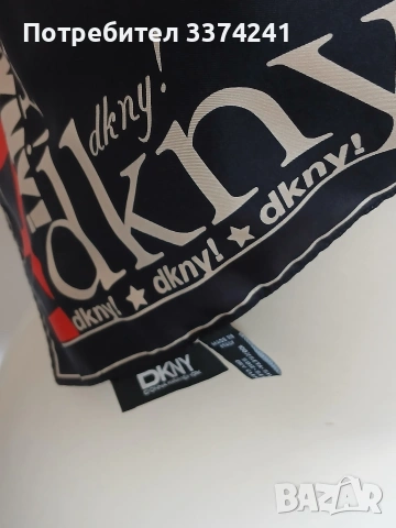 Копринени шалове DKNY 5бр., снимка 4 - Шалове - 53797485