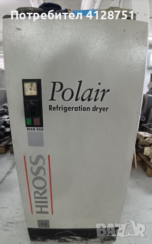 Компресор Mattei 134  + изсушител Hiross +  ресивер Ceccato 1000L + филтър, снимка 6 - Други машини и части - 53641977