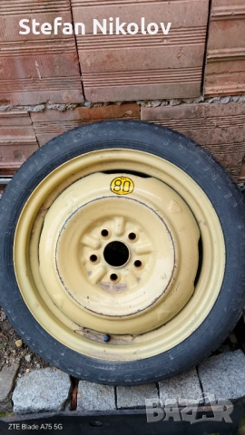 Продавам джанти с гуми за тойота. Резервната гума се предлага отделно. , снимка 5 - Гуми и джанти - 53864209