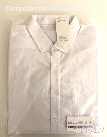 Официална Мъжка Риза Regular Fit Oxford H512R M, снимка 5 - Други - 52505633
