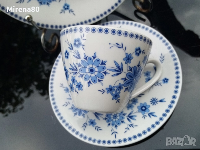 * Seltmann - Bavaria * - троен сет !, снимка 4 - Чаши - 51458583