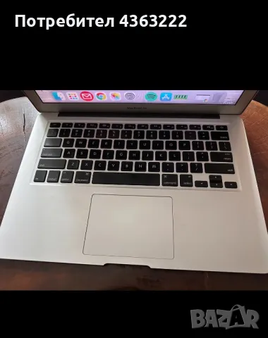 MacBook Air (13-inch,  2014), снимка 6 - Лаптопи за работа - 48937487