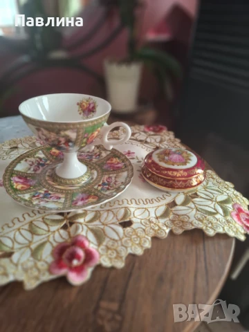 Порцеланова чаша, снимка 5 - Чаши - 51408576