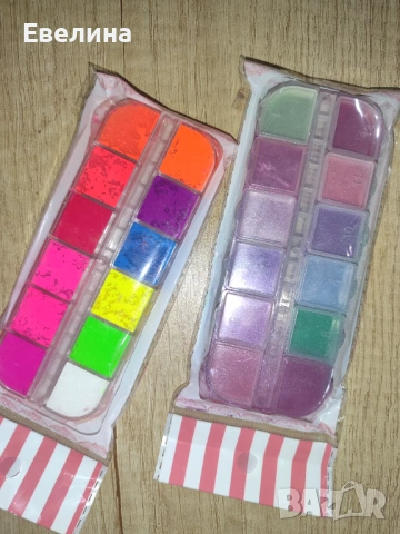 Декорация брокат за нокти в кутийка, снимка 1