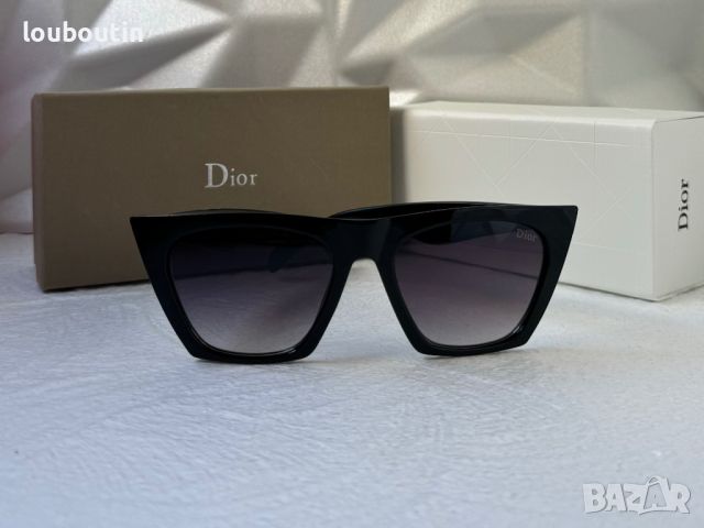 Dior 2024 дамски слънчеви очила котка, снимка 7 - Слънчеви и диоптрични очила - 45163009