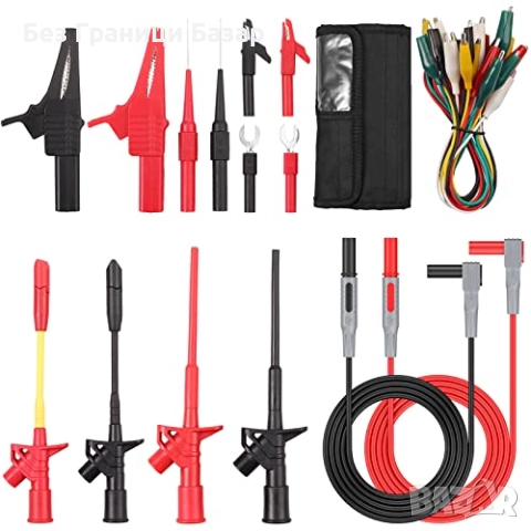 Нов Професионален комплект тестови проводници 20 броя за DMM ремонт