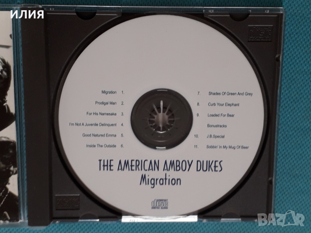 The American Amboy Dukes(feat.Ted Nugent) – 1969 - Migration(Psychedelic Rock), снимка 3 - CD дискове - 45055658