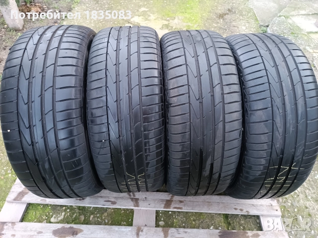 Лети джанти 17ки 5х108 Ford + летни гуми 225/50/17 Hankook, снимка 12 - Гуми и джанти - 52685674