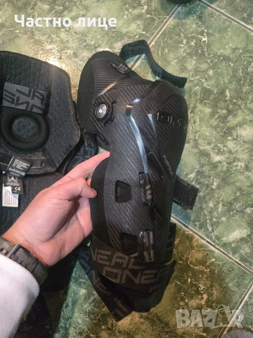 Мото наколенки O’NEAL PUMPGUN MX Carbon, снимка 4 - Спортна екипировка - 53305343