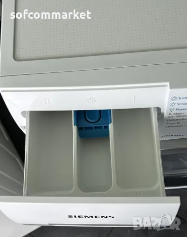 Пералня със сушилня 7 кг Siemens iQ700, снимка 6 - Перални - 50386226