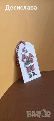 Книгоразделител с 3Д ефект "Дядо Коледа", снимка 2 - Други - 52747102