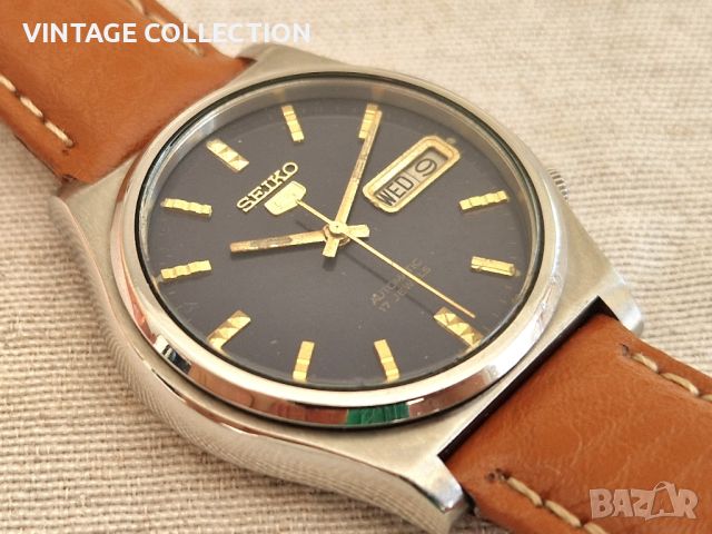 SEIKO 5 Автоматичен Часовник Мъжки Automatic Японски Сейко, снимка 2 - Мъжки - 45796398