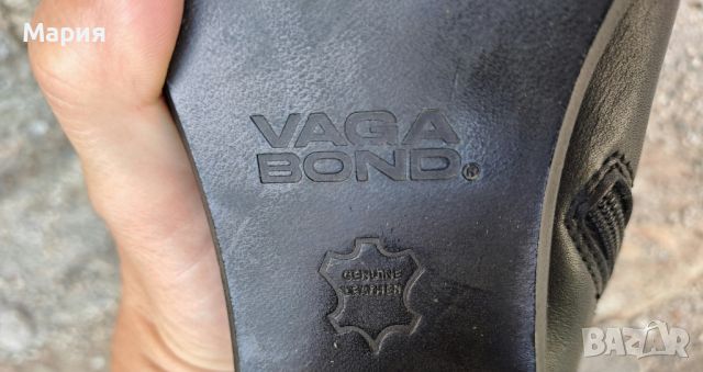 Ново!Оригинал на VAGA BOND Естествена кожа, снимка 5 - Дамски боти - 46608488