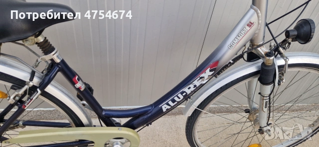 Алуминиев дамски велосипед Alu-Rex колело 26", снимка 4 - Велосипеди - 53763651
